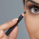wearing eyeliner